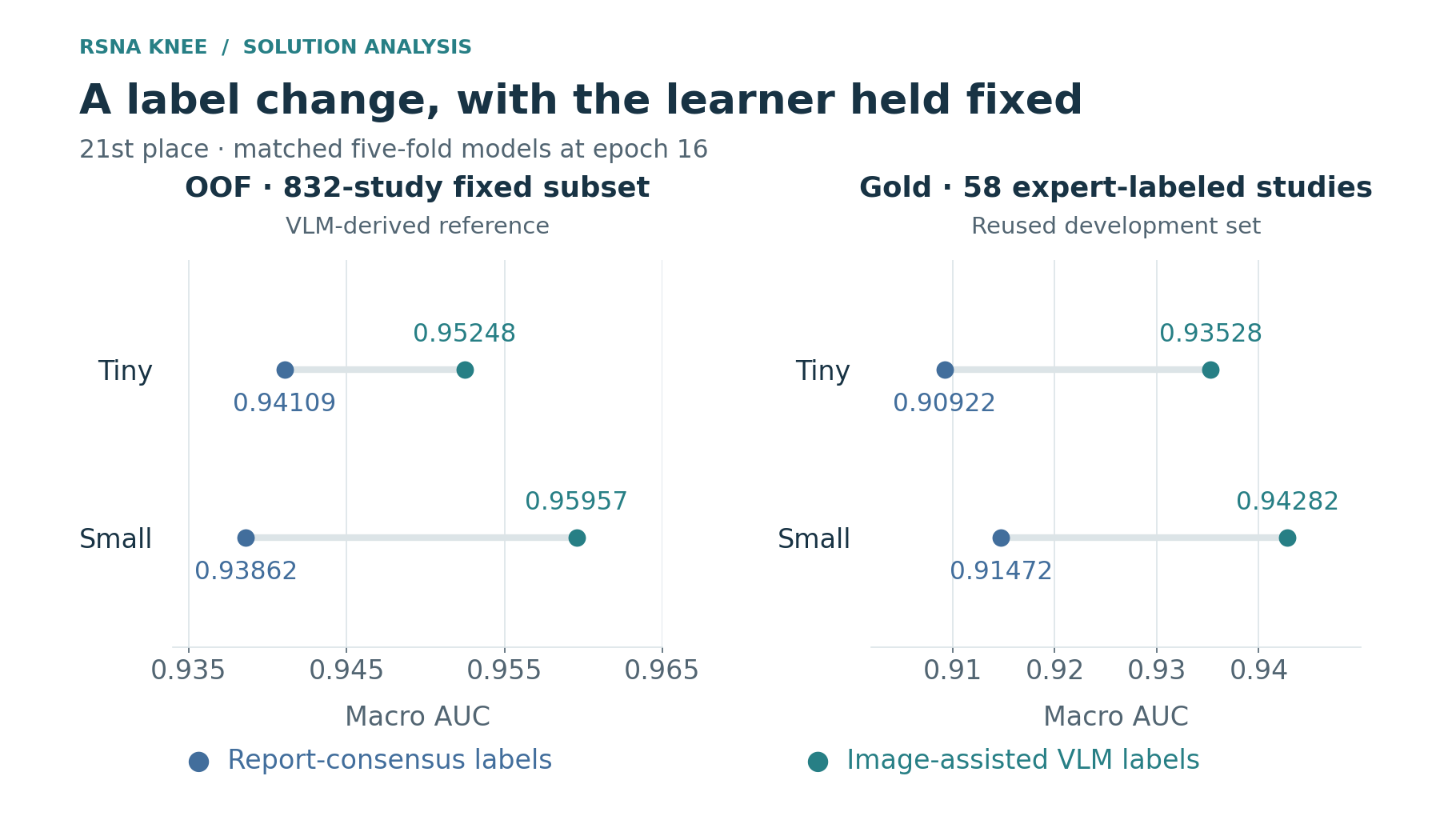 Matched label replacement in ConvNeXt-Tiny and Small